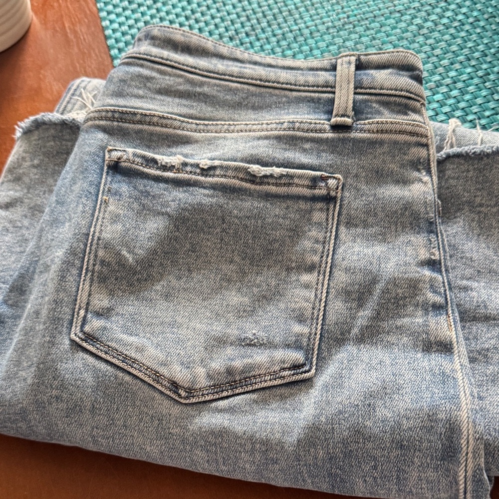 Flying Monkey Light Blue High-Rise Denim Jeans